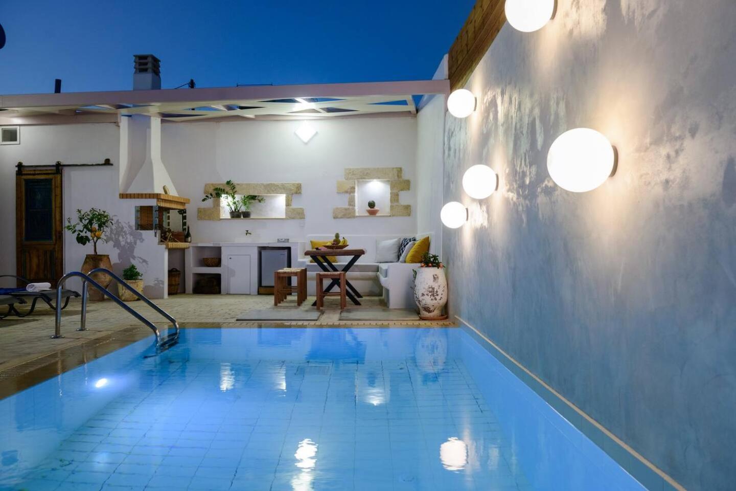 Chrisanthi Elegant Villa Pitsidia Eksteriør billede